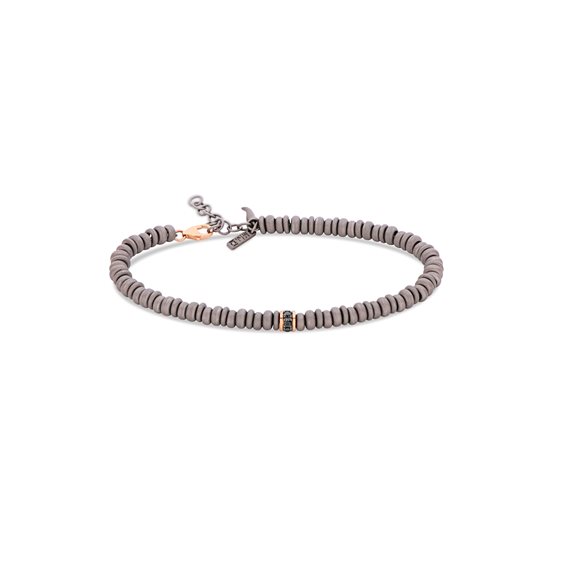 Bracciale Mano-J. Uomo in Titanio Diamante Black ABR1RRDBK - ABR1RRDBK